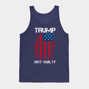 Trump Not Guilty Tank Top